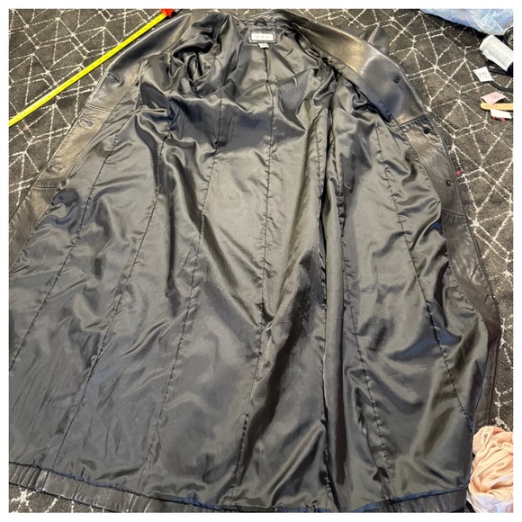 Leather Trench Coat - Picture 5 of 12